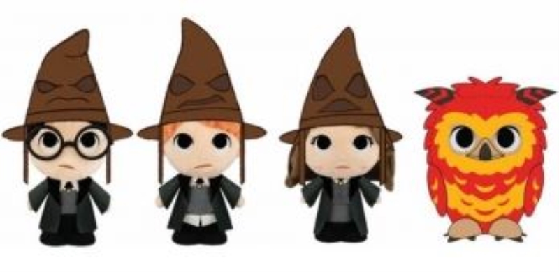 FUNKO ACTION FIGURES FUNKO PLUSH HARRY POTTER (2019) 9 PCS ASST